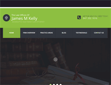 Tablet Screenshot of jameskellylawoffices.com